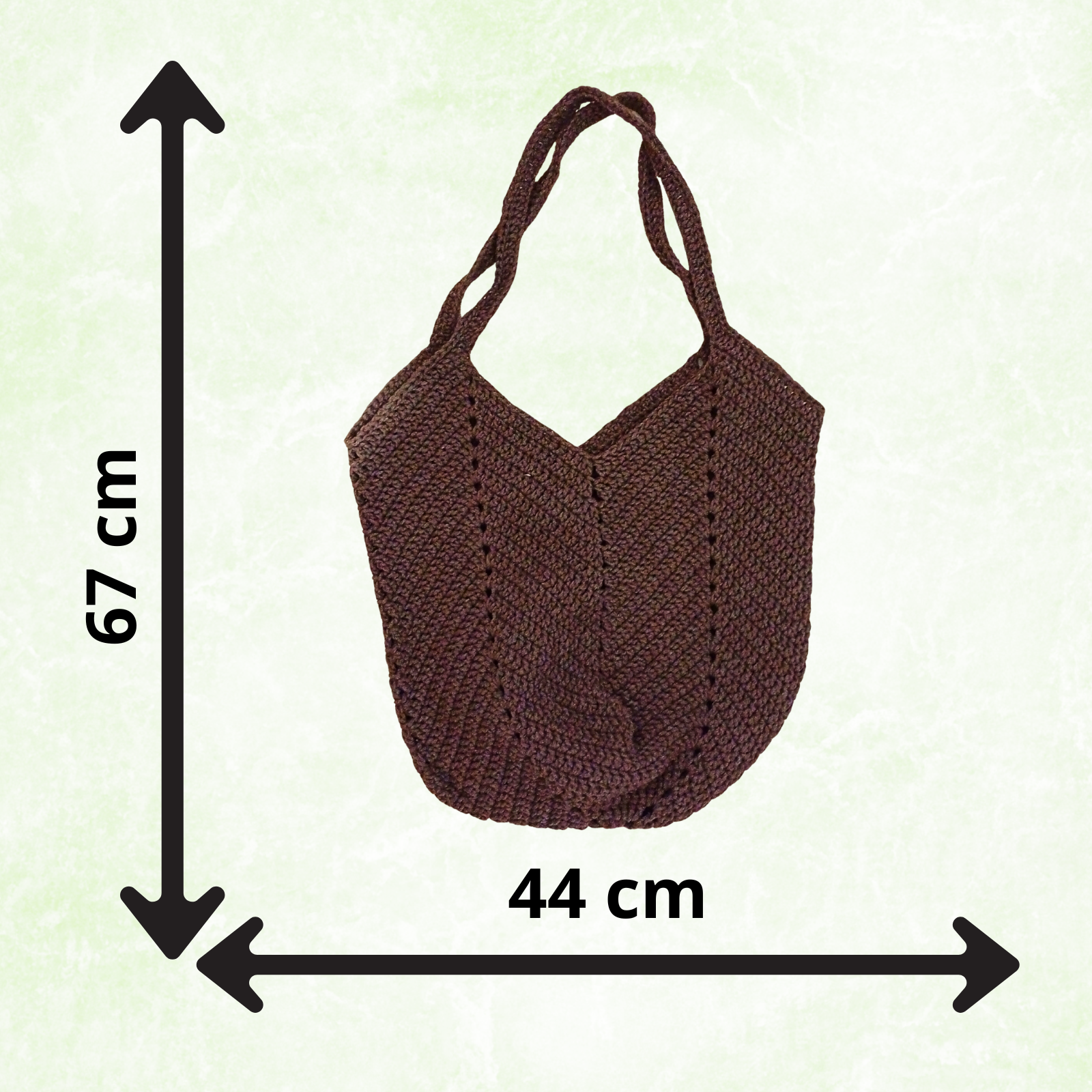 Tulip Crochet Tote Bag Boho Shoulder Bag Cotton Handbag Large Summer Beach Bag Knitted Shopper Gift for Her