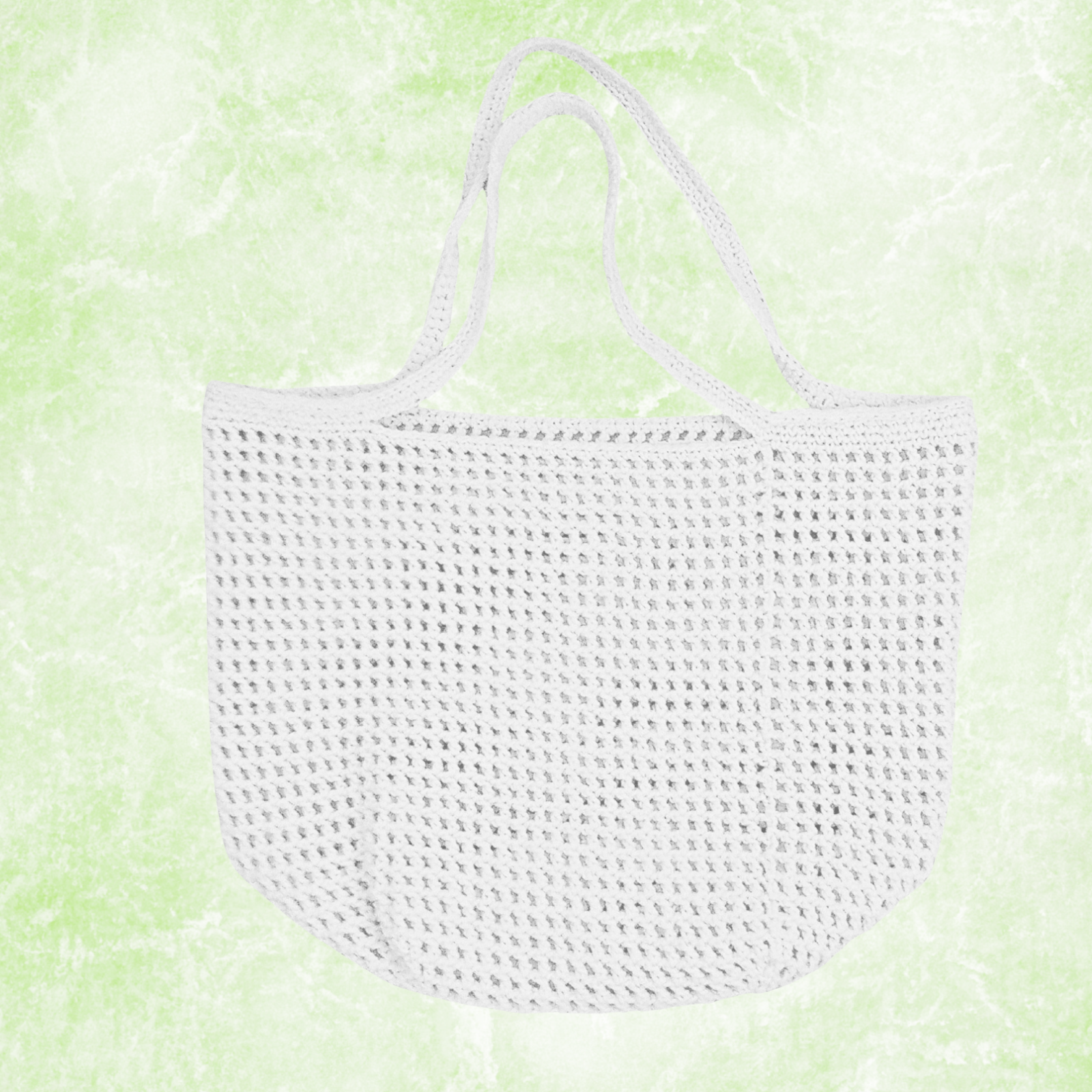 Crochet Tote Bag Large Boho Shoulder Bag Cotton Market Bag Summer Beach Bag Knitted Shopper Handmade Gift for Her