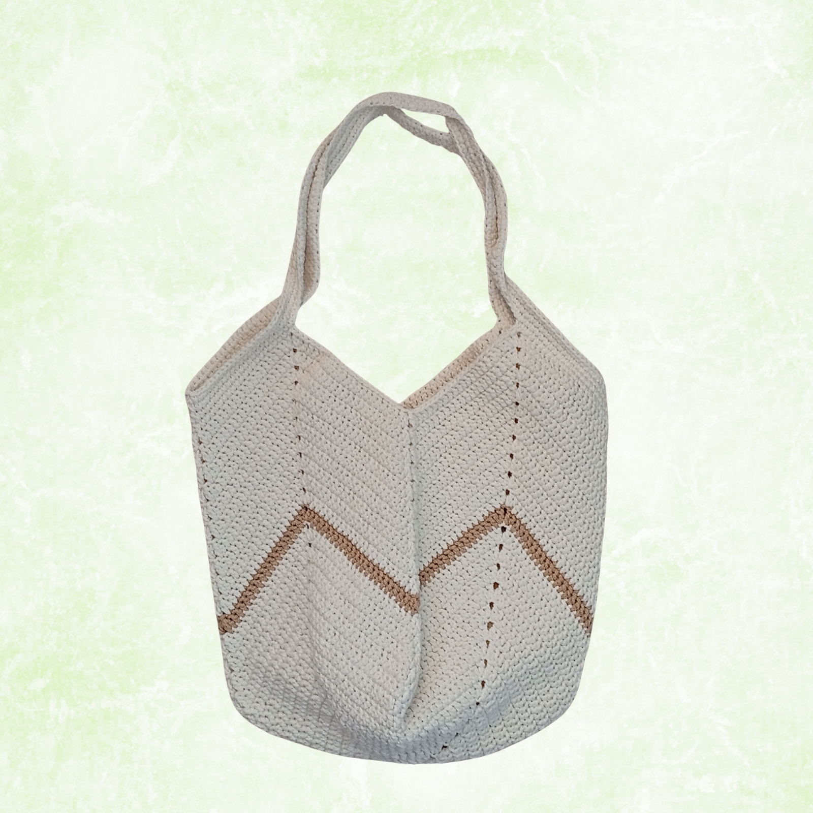 Tulip Crochet Tote Bag, Large Cotton Shoulder Bag, Boho Summer Beach Bag, Handmade Knitted Shopper Tote, Woven Hobo Bag, Gift for Her