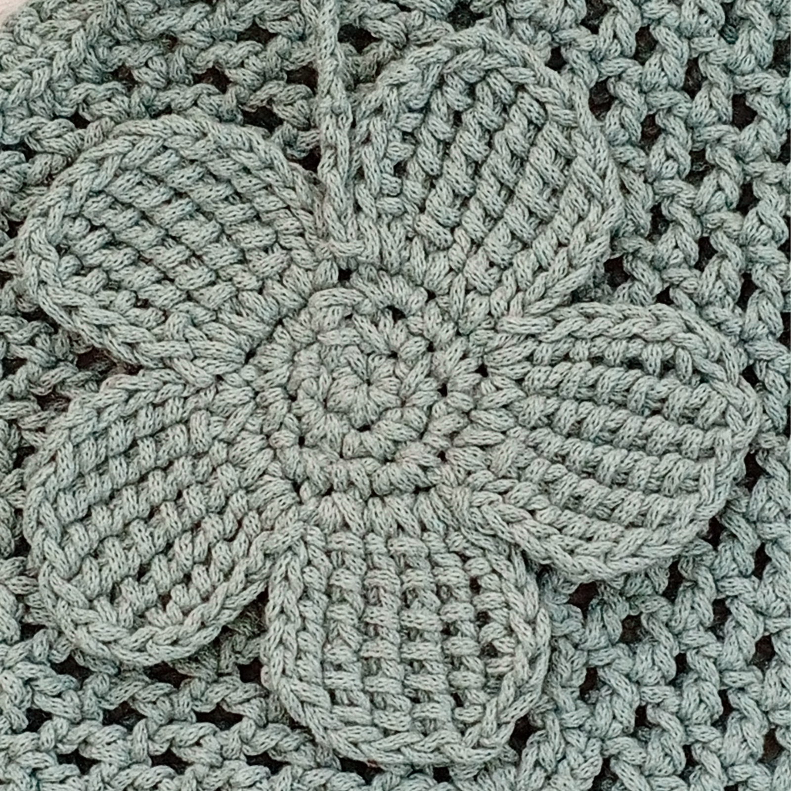 Tulip Crochet Tote Bag, Large Boho Shoulder Bag, Flower Crochet Purse, Summer Beach Bag, Handmade Cotton Tote, Gift for Her