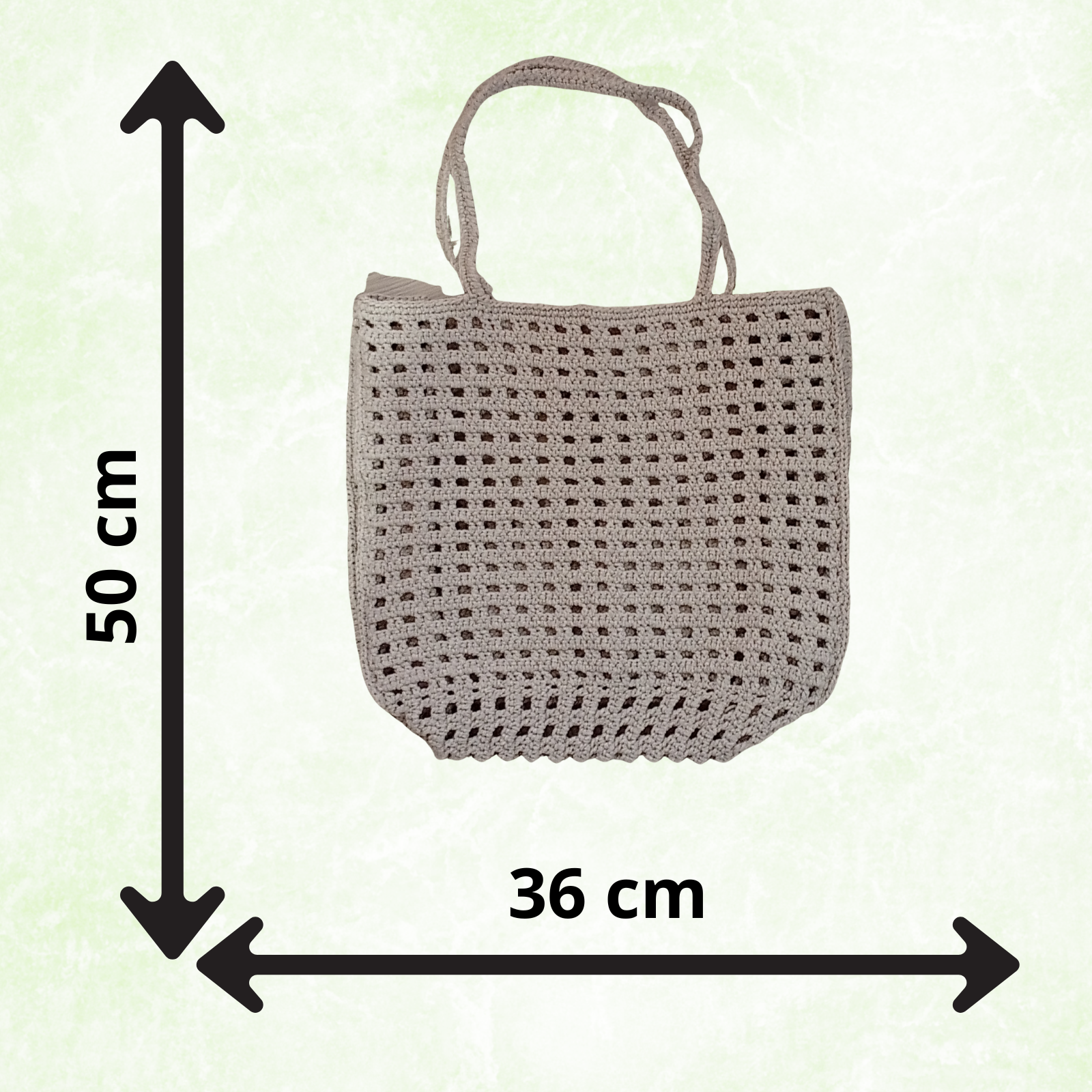 Crochet Tote Bag Large Cotton Market Bag Boho Shoulder Bag Minimalist Knitted Shopper Beach Bag Handmade Gift