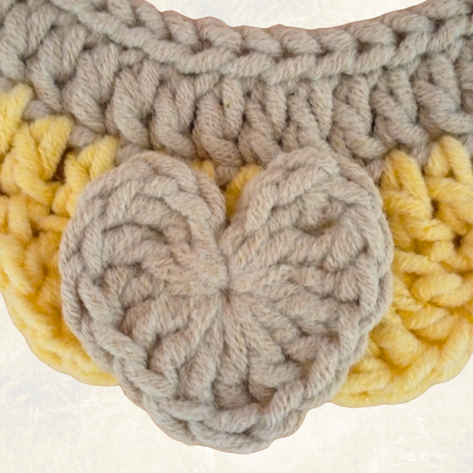 Crochet Pet Collar Handmade – Adjustable Soft Scarf for Cats & Small Dogs