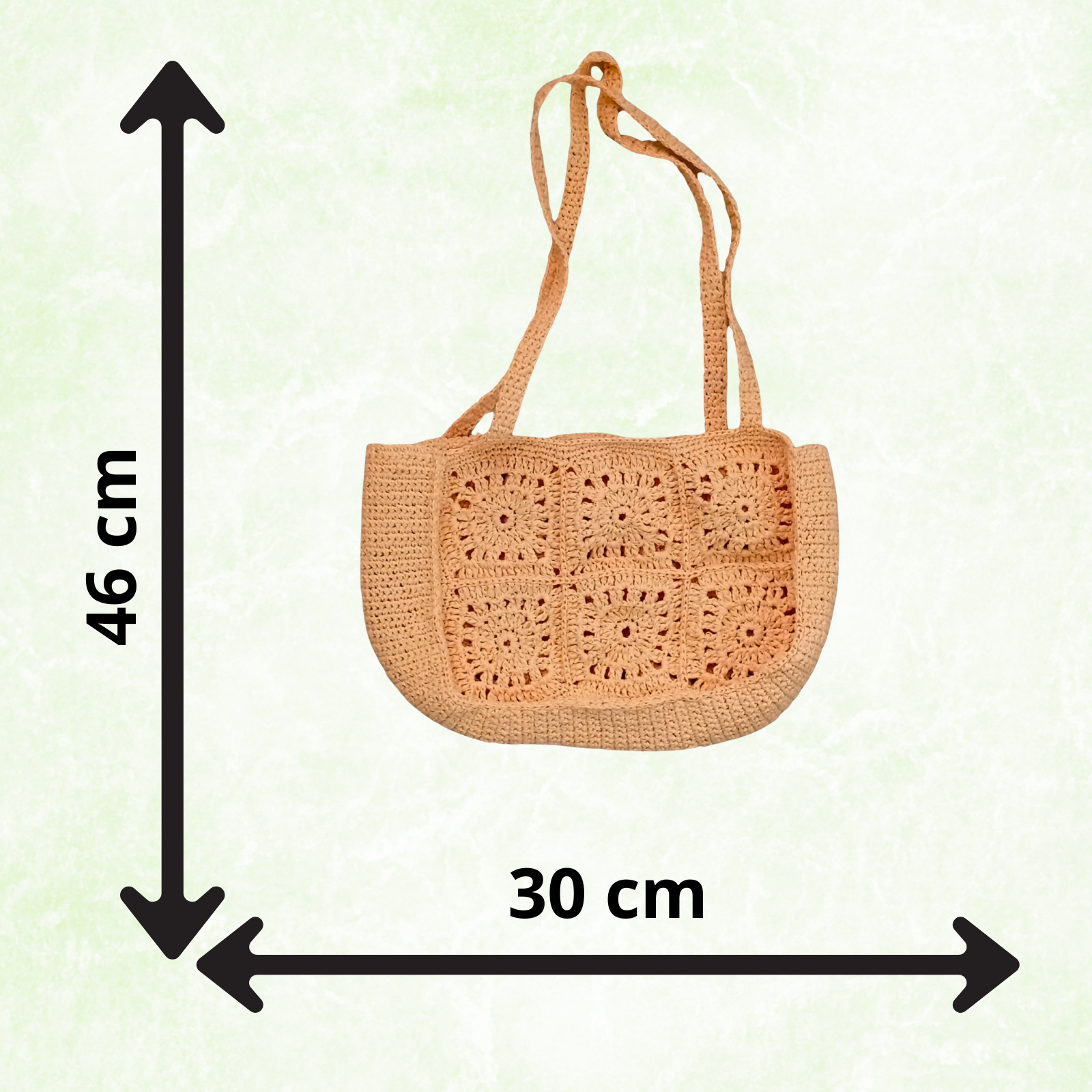 Crochet Raffia Tote Bag Granny Square Boho Beach Bag Handmade Woven Shoulder Bag Summer Shopper Gift for Her