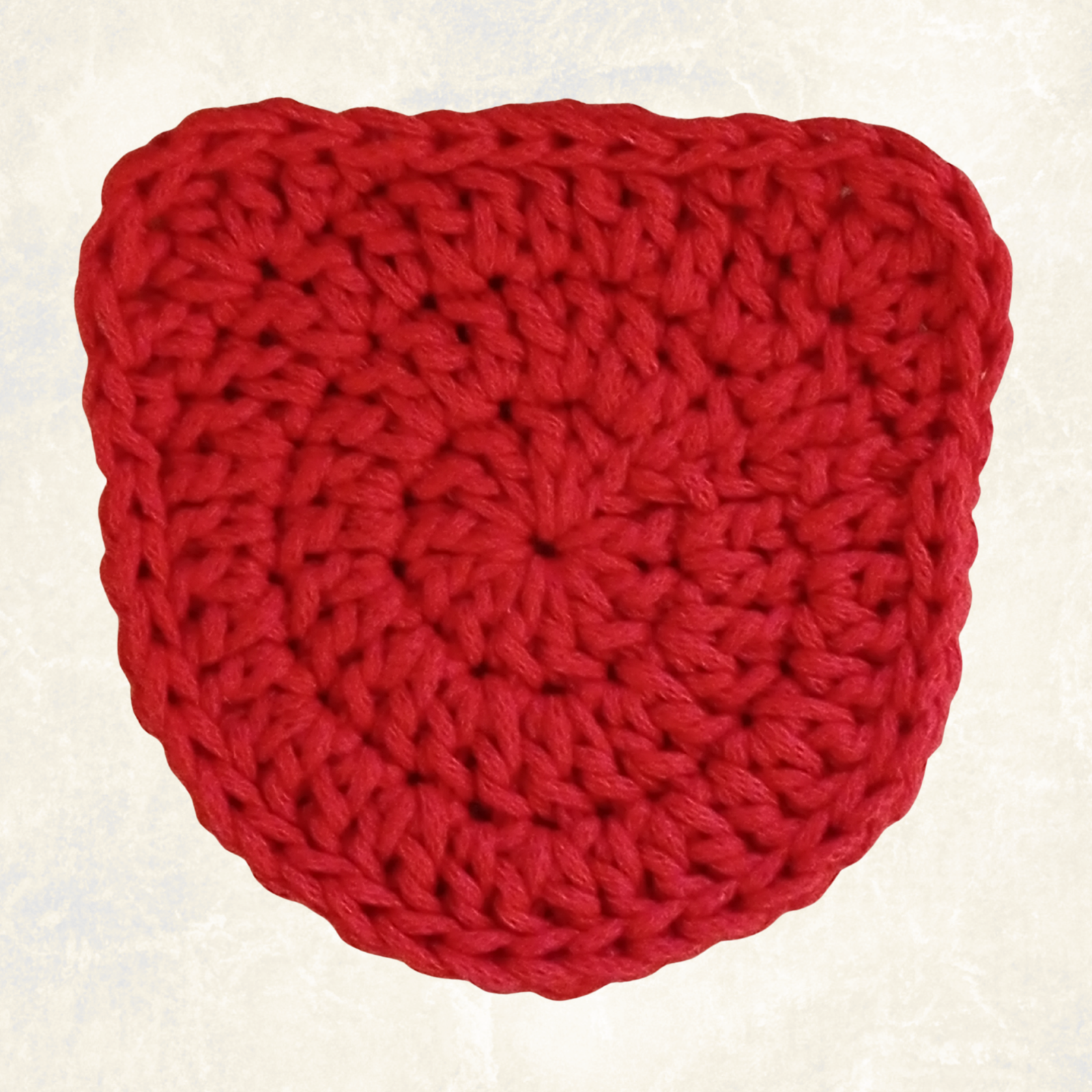 Handmade Crochet Bear Coasters – Set of 6