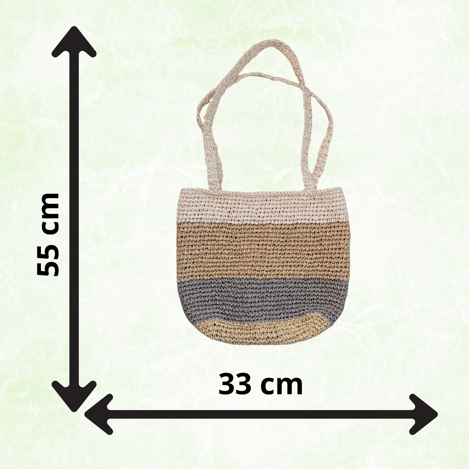 Raffia Crochet Tote Bag Boho Beach Bag Color Block Shoulder Bag Large Summer Shopper Straw Bag Gift for Her