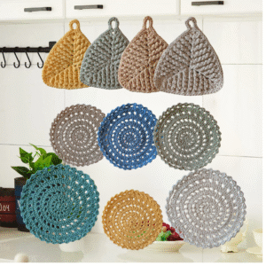 handmade Cotton Coaster Set