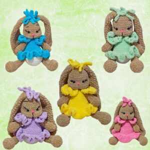 Handmade Plush Bunny Doll Bella